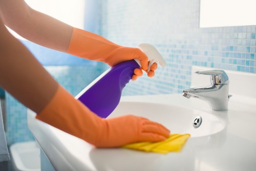 Deep cleaning equipment used for commercial carpets in West Harrow