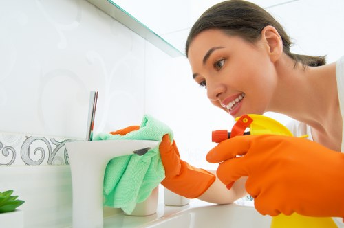 Charity donation and reuse partnership for cleaning-related items